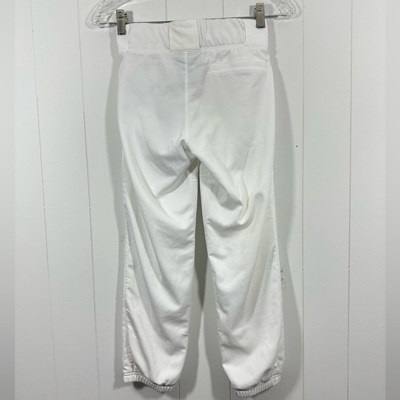 NEW Nike Engineered Size Medium Boys Baseball Pants White Jogger - Picture 6 of 8